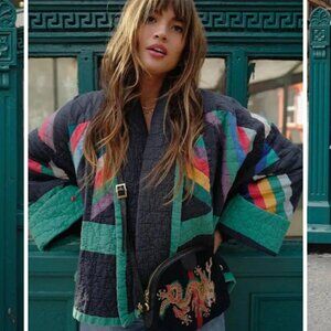 Luna Brand Maika Vintage Oversized Jacket Size Small